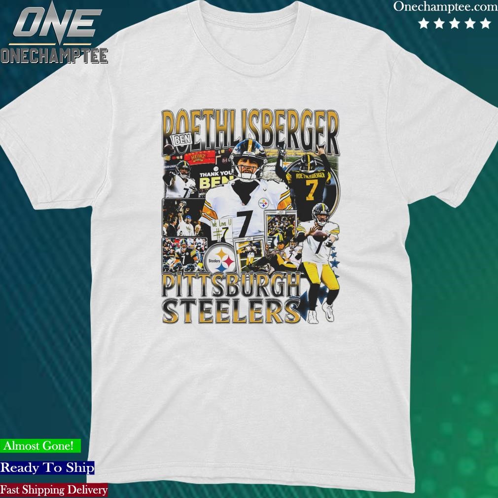 Official ben Roethlisberger Pittsburgh Steelers Shirt