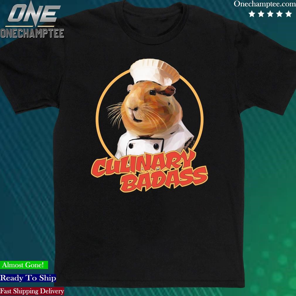Official capybara Culinary Badass Shirt