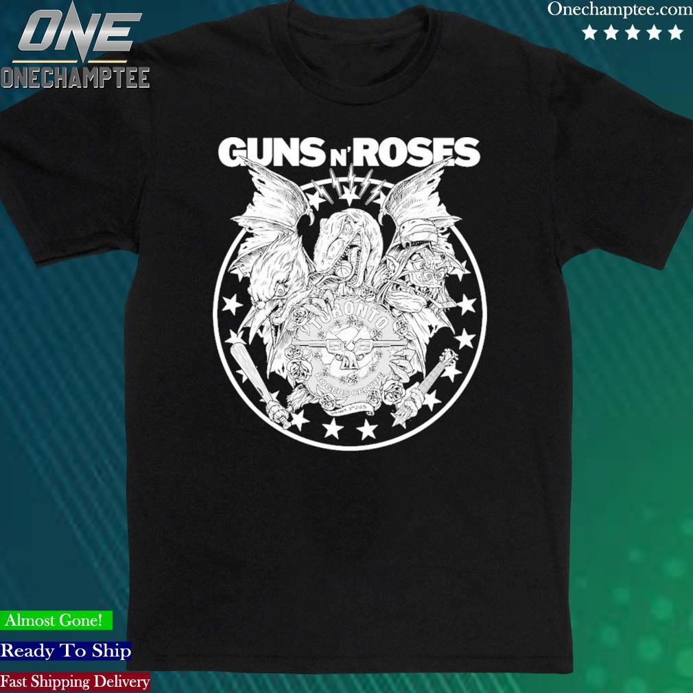 Official guns N' Roses 2023 City Event Shirt