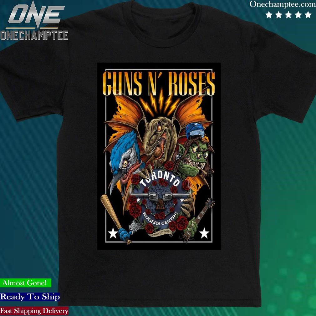 Official guns N’ Roses Sep 3, 2023 Rogers Centre Toronto, CA Poster Shirt