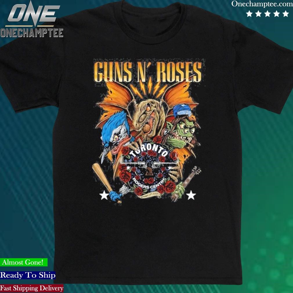 Official guns N' Roses Tour Toronto 2023 Sept 3 Shirt