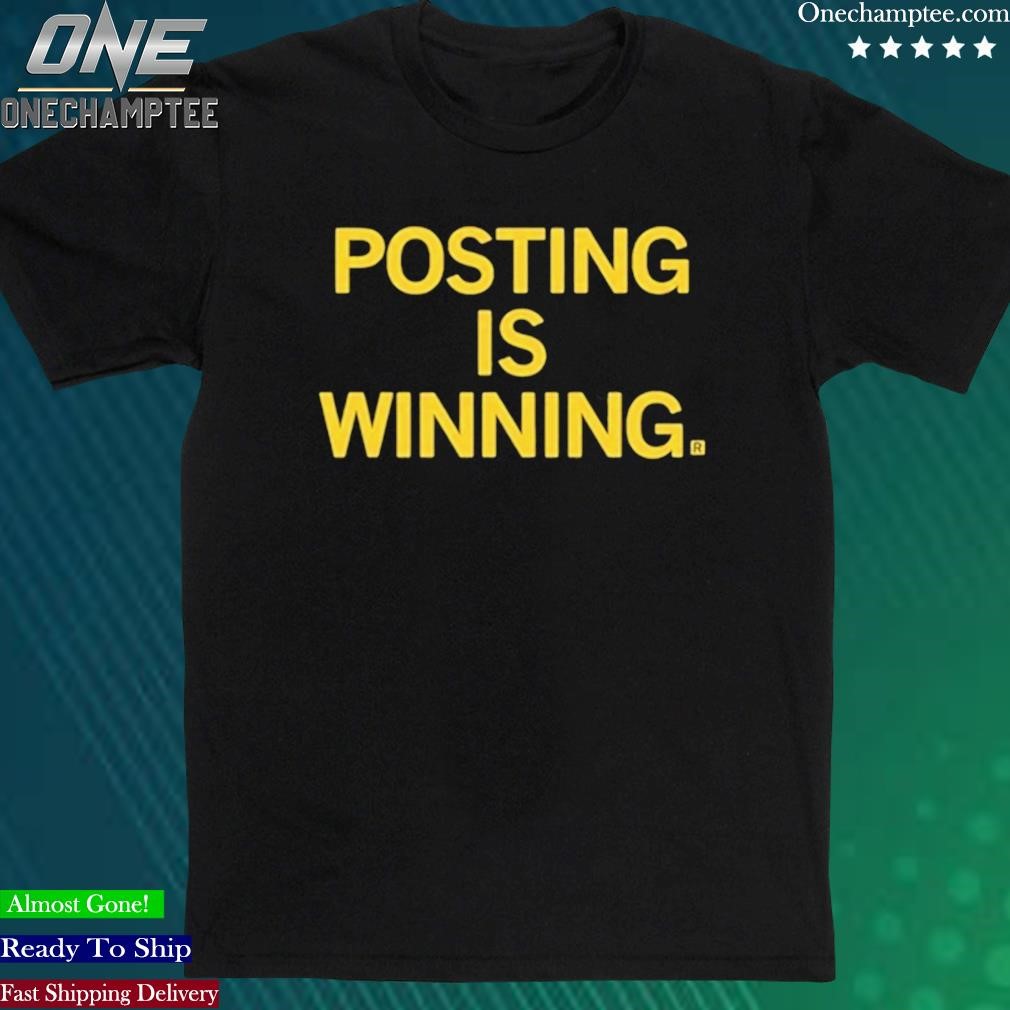 Official jan Jensen Posting Is Winning Shirt