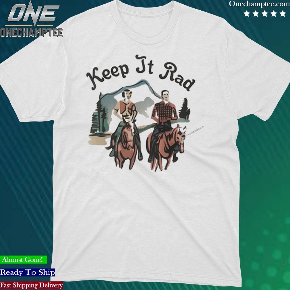 Official keep It Rad Ringer T-Shirt