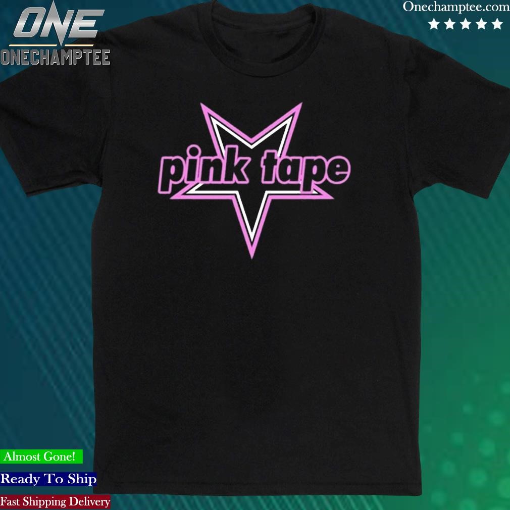 Official lil Uzi Vert'S Pink Tape Shirt