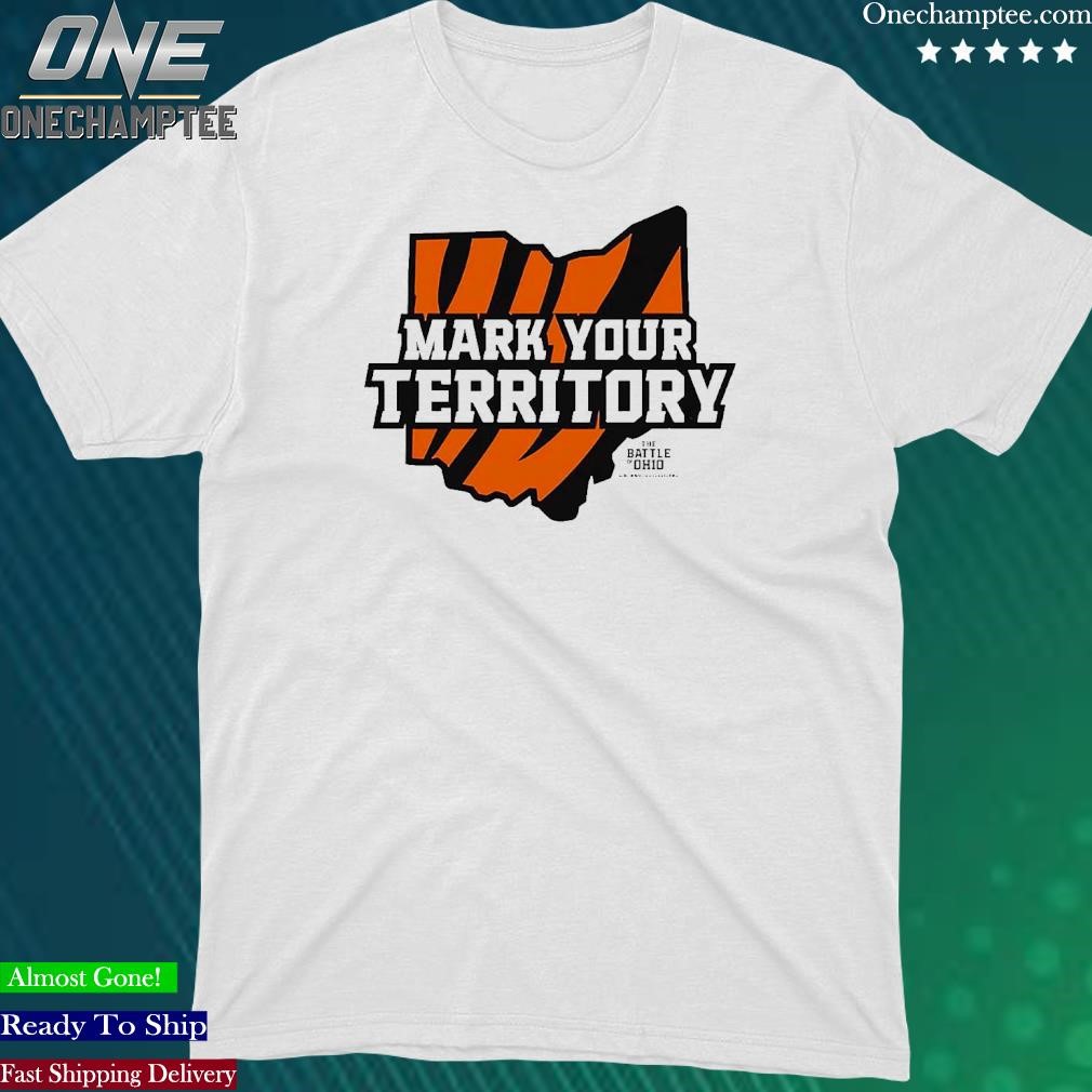 Official mark Your Territory Cincinnati Bengals Shirt