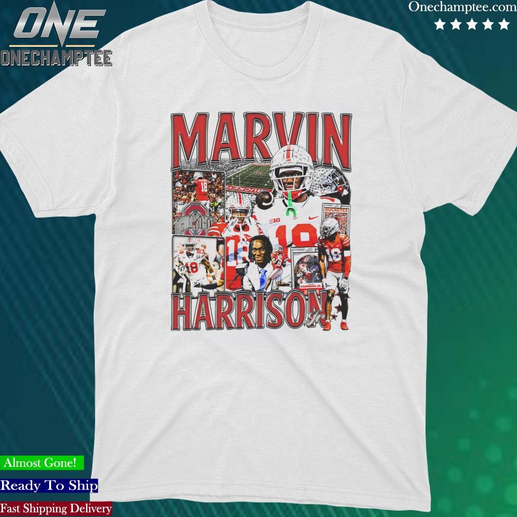 Official marvin Harrison Jr Ohio State Buckeyes Shirt