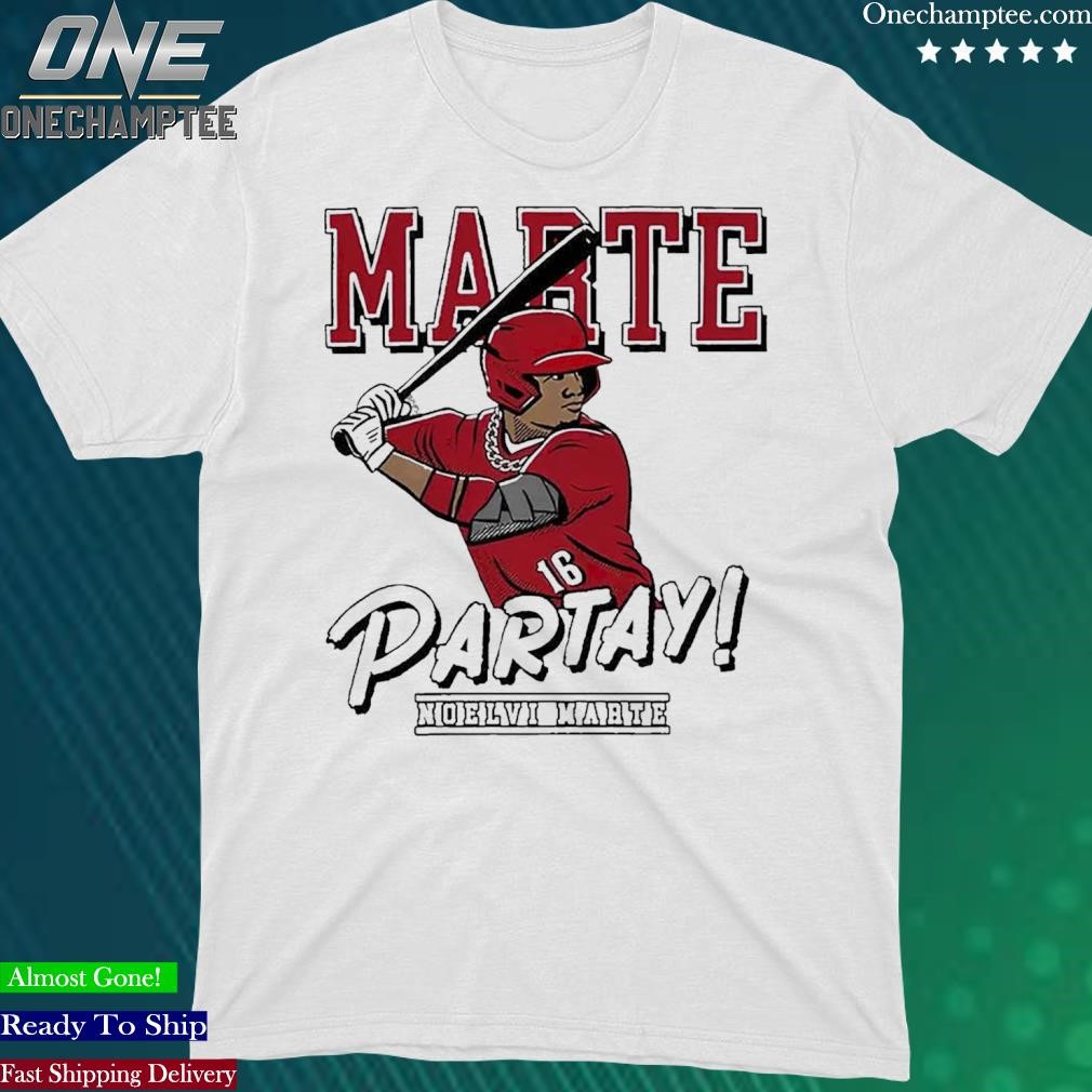 Official noelvi Marte Cincinnati Reds Partay Mlbpa Shirt