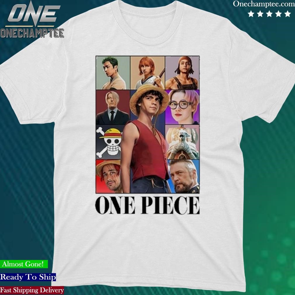 Official one Piece Live Action The Eras Tour T-shirt