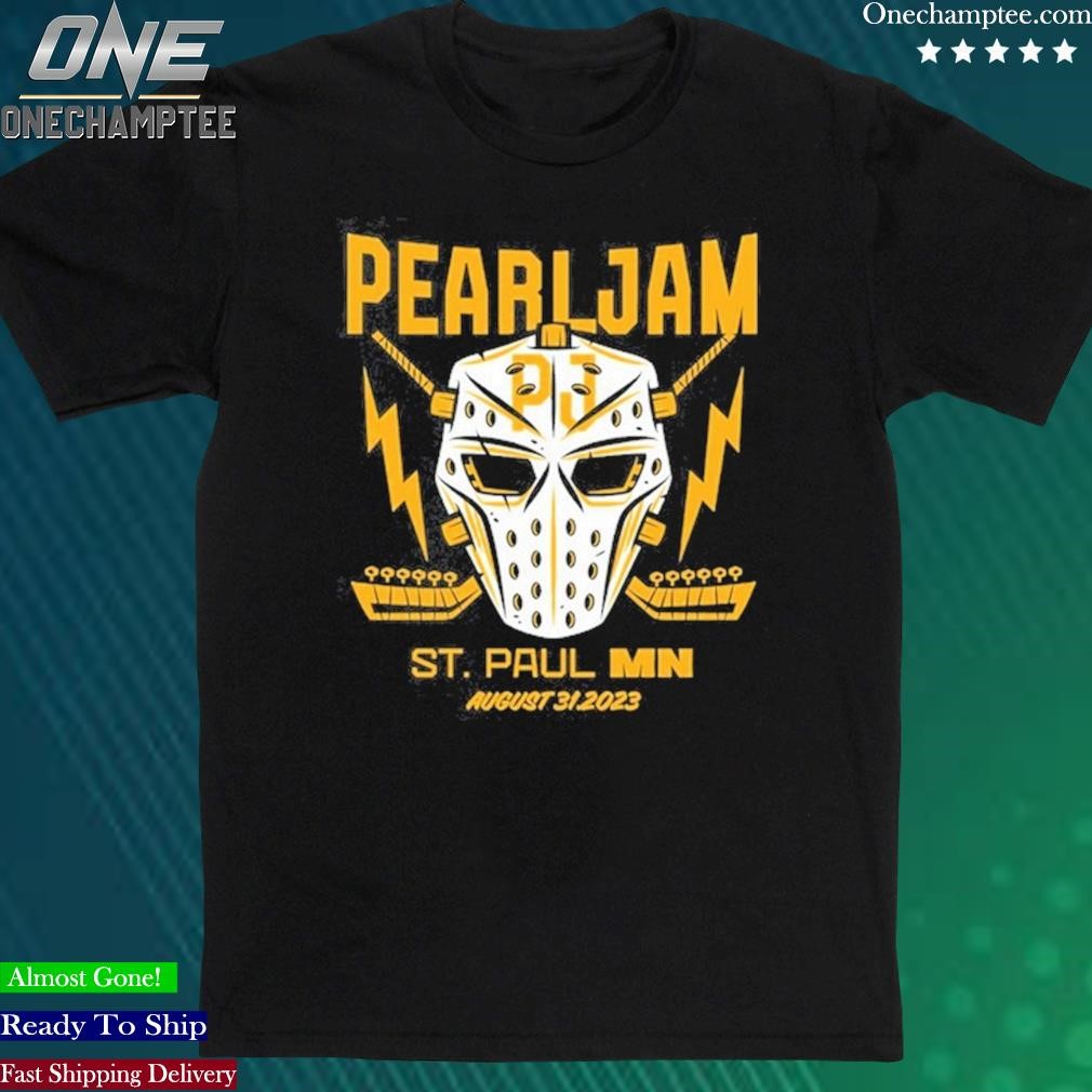 Official pearl Jam Saint Paul, Minnesota August 31, 2023 Event T-Shirt