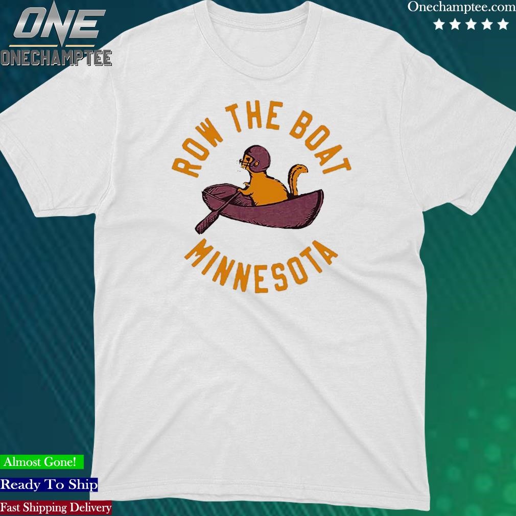 Official row The Boat Minnesota Golden Gophers Shirt