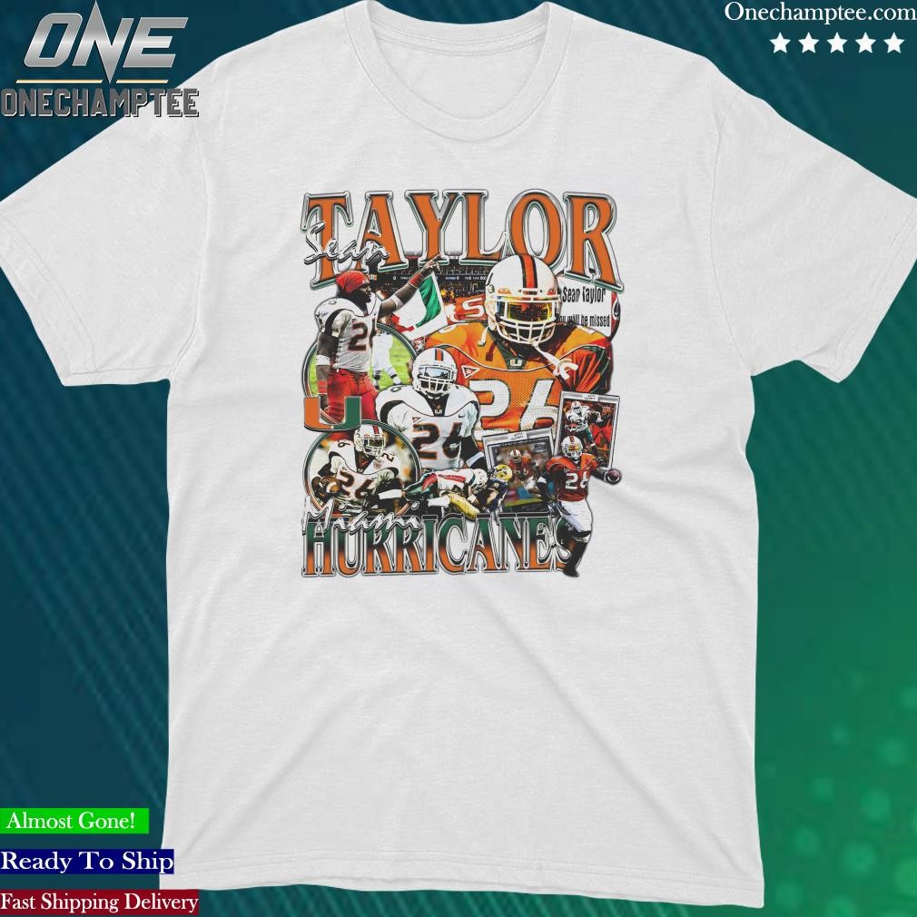 Official sean Taylor - Miami Hurricane Shirt