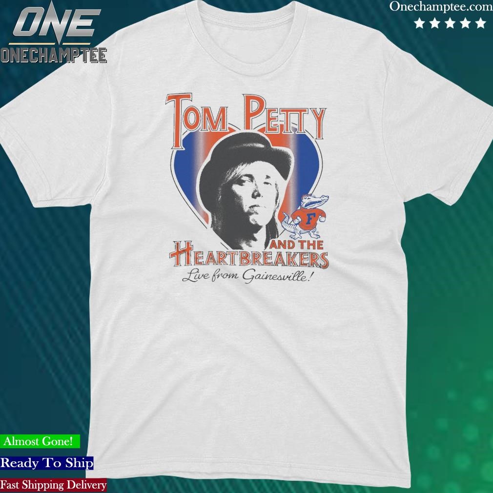 Official tom Petty Day x Florida live from gainesville shirt