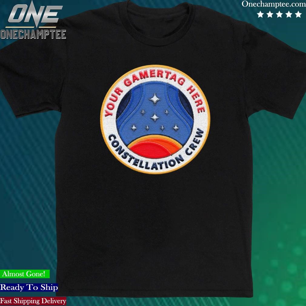 Official your Gamertag Here Constellation Crew Shirt