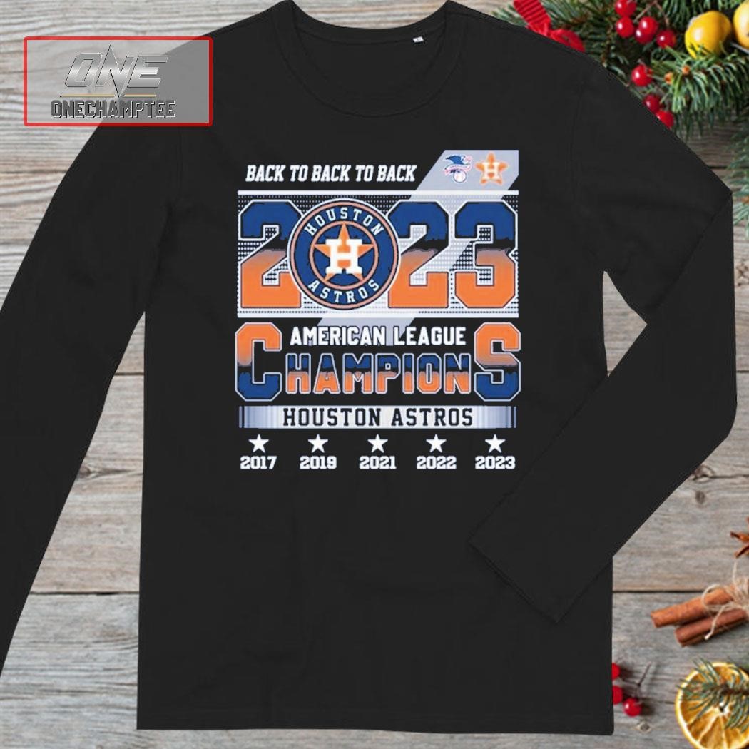 Back to back 2023 American league champions Houston Astros T-shirt