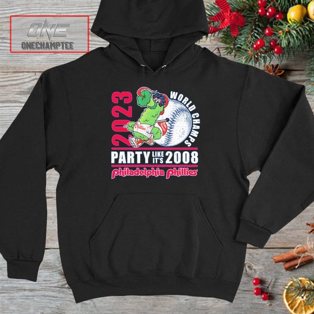 2023 World Champs Party Like Its 2008 Philadelphia Phillies Shirt - Icestork