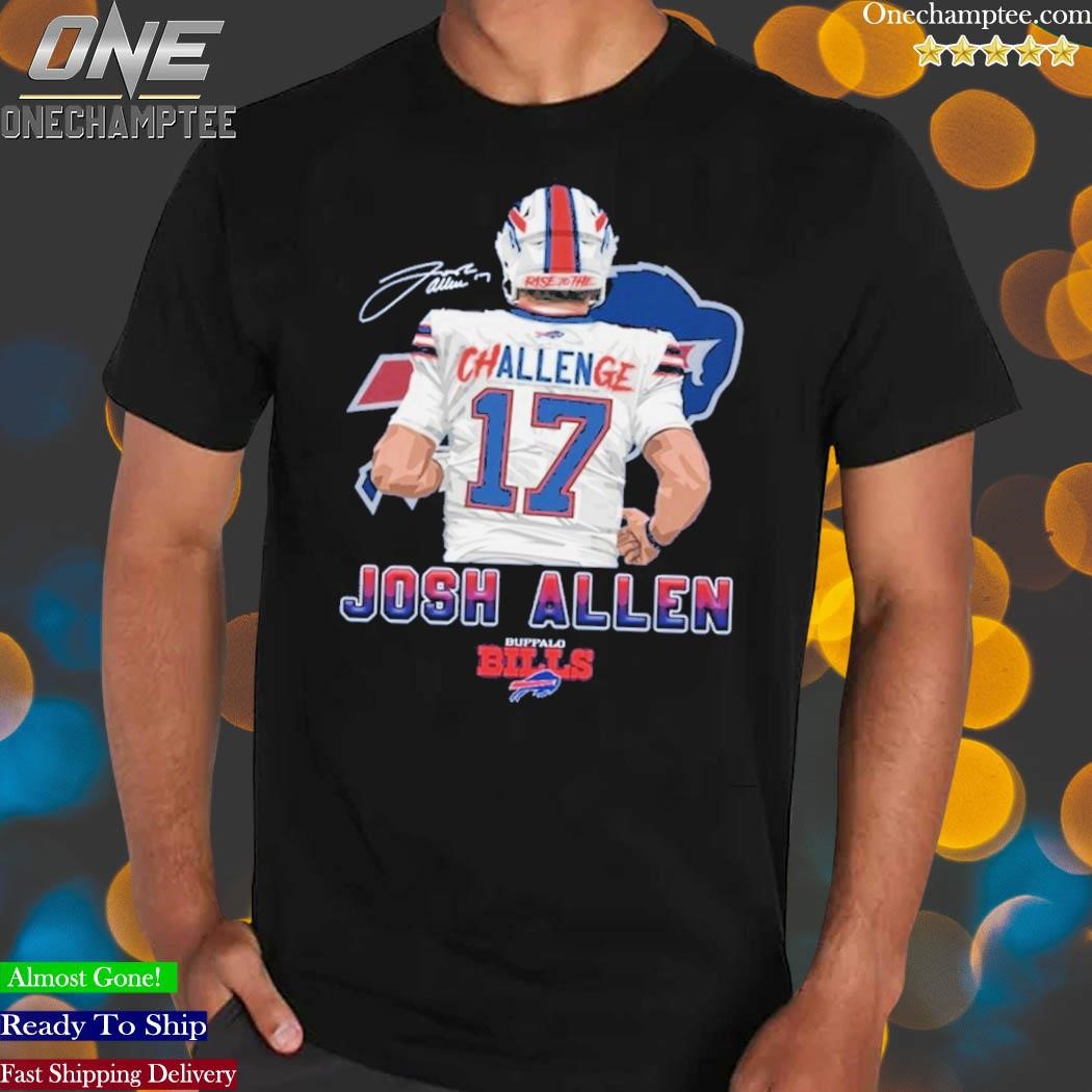 Buffalo Bills Josh Allen Challenge 17 Unisex T-Shirt - Cattrendtees