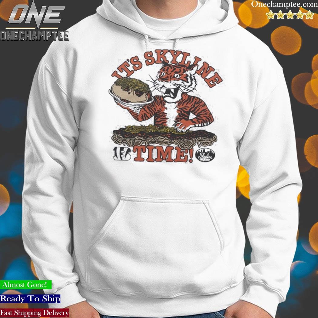 Cincinnati Bengals X Skyline Chili Homage Hoodie White