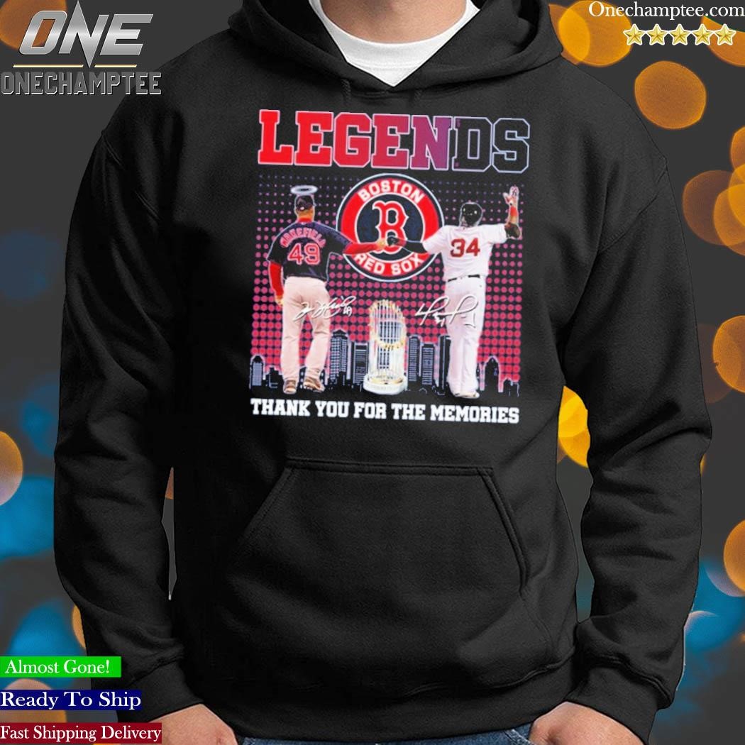 Legends Boston Red Sox Thank You For The Memories T-Shirt - Torunstyle