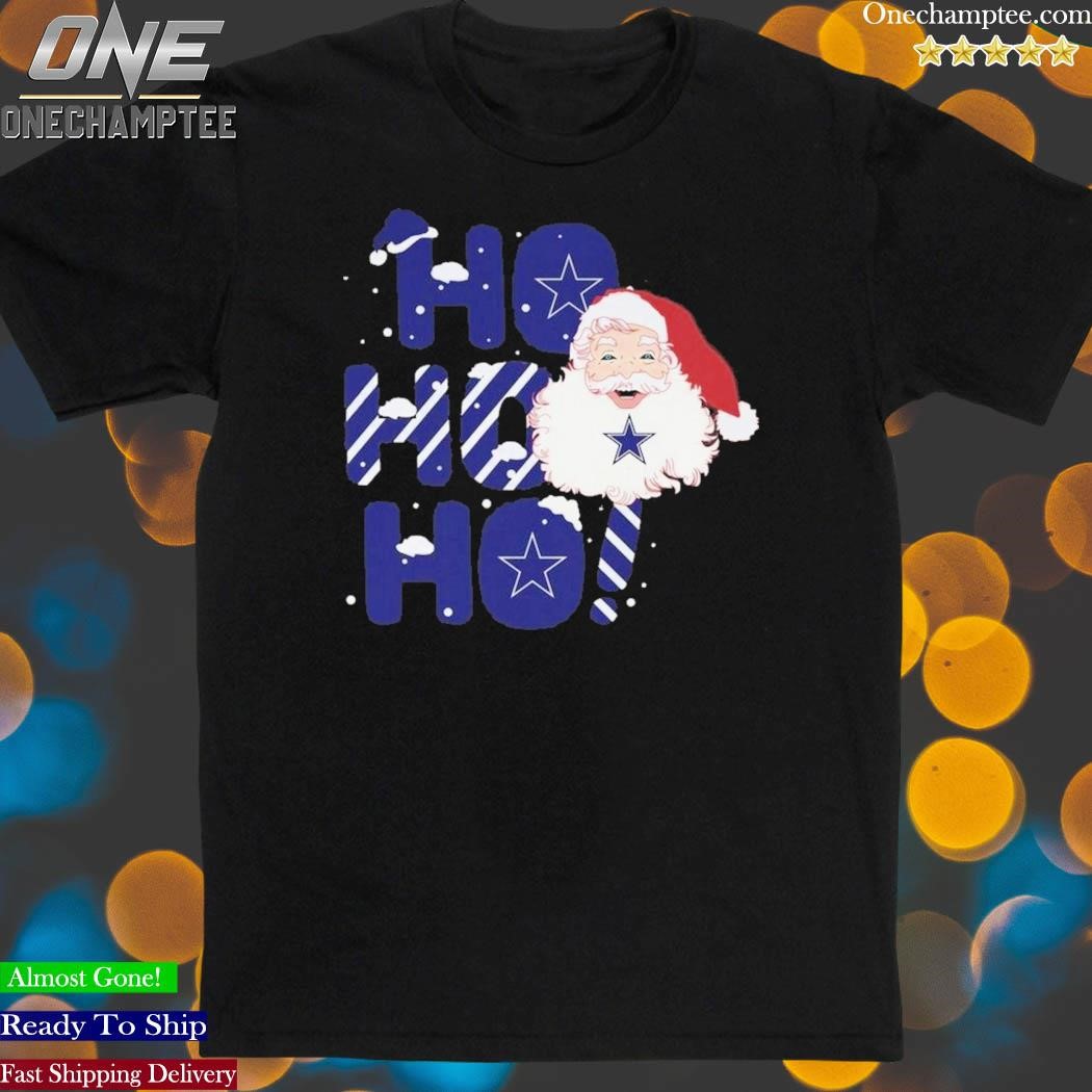 New Orleans Saints Santa Ho Ho Ho Christmas Shirt - NVDTeeshirt