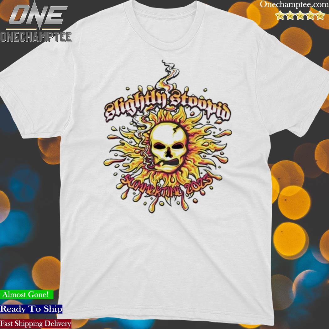 Official Slightly Stoopid Summer Time 2023 Shirt, hoodie, long sleeve tee