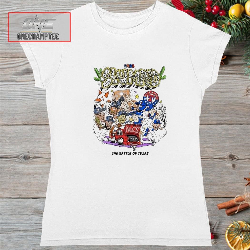 Slumped The Battle Of Texas 2023 ALCS T-Shirt - Yesweli