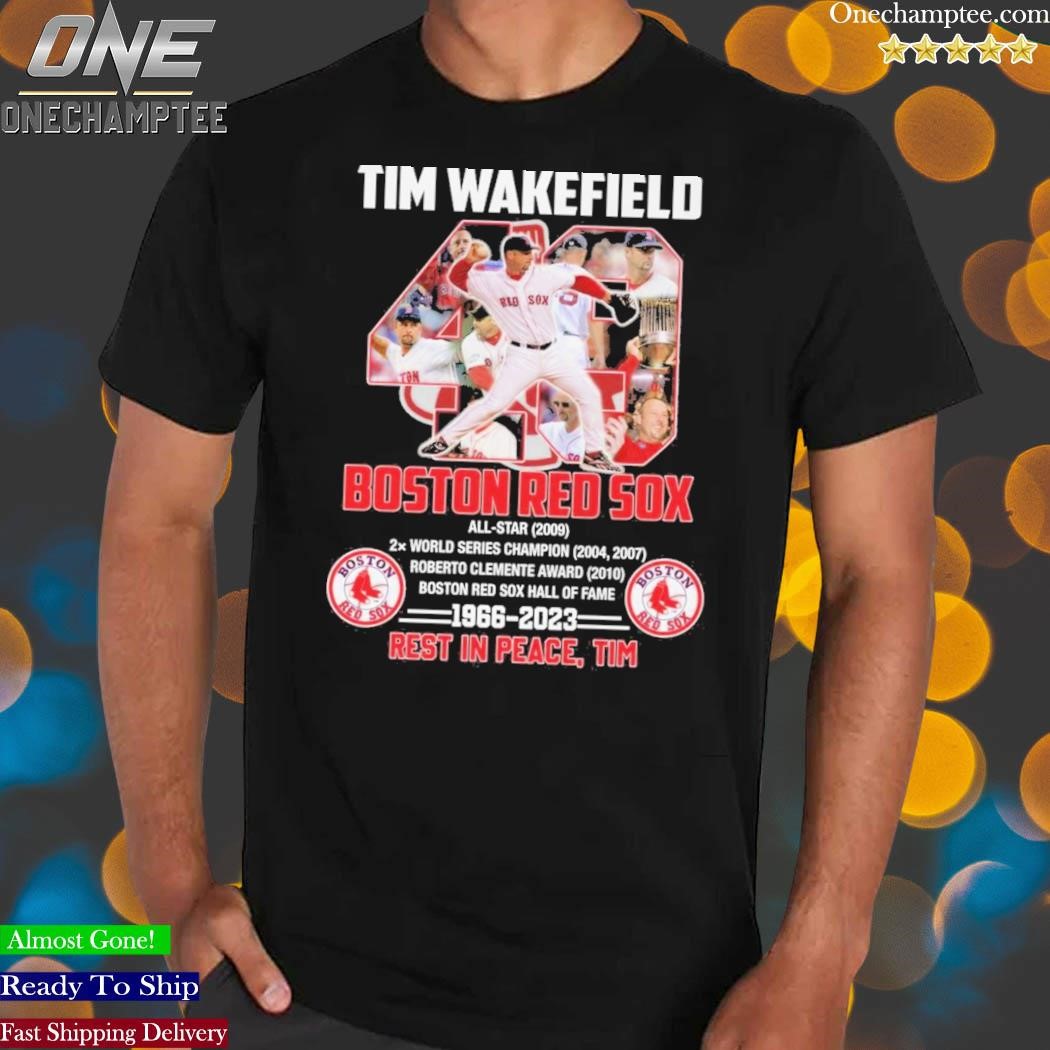 Official Tim Wakefield Boston Red Sox Jersey, Tim Wakefield Shirts, Red Sox  Apparel, Tim Wakefield Gear