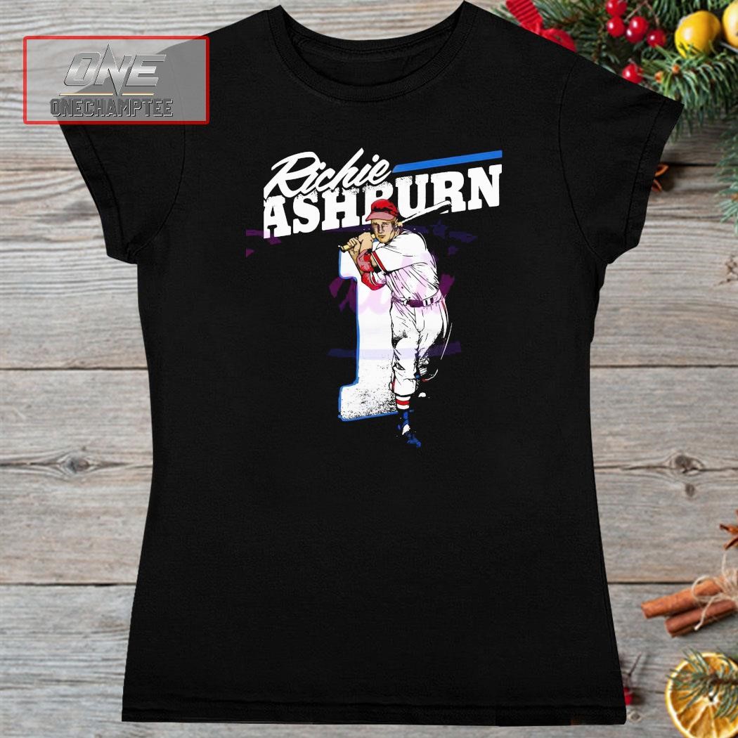 Richie Ashburn Swing Mlb Player Retro Shirt