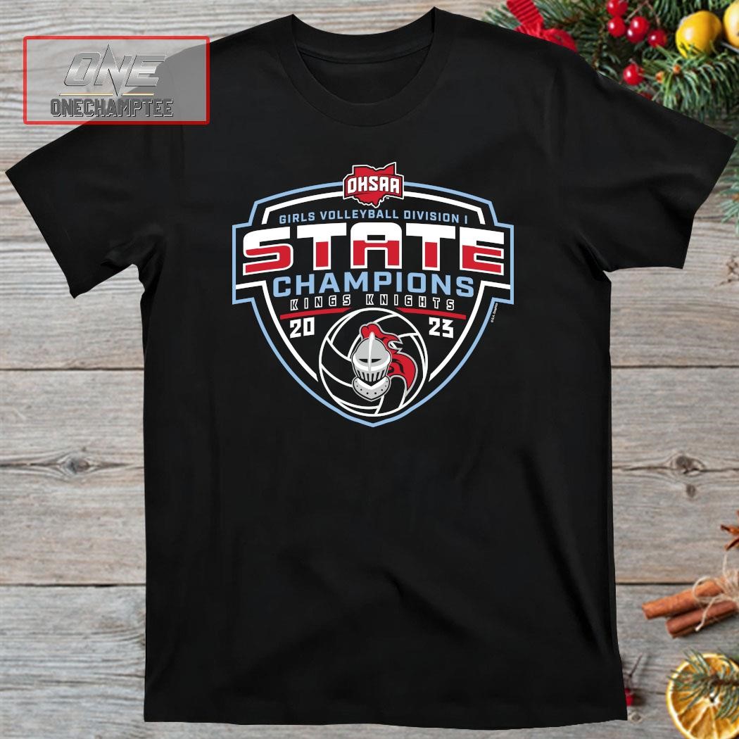 2023 OHSAA Volleyball Division I State Champions Kings Knights Shirt