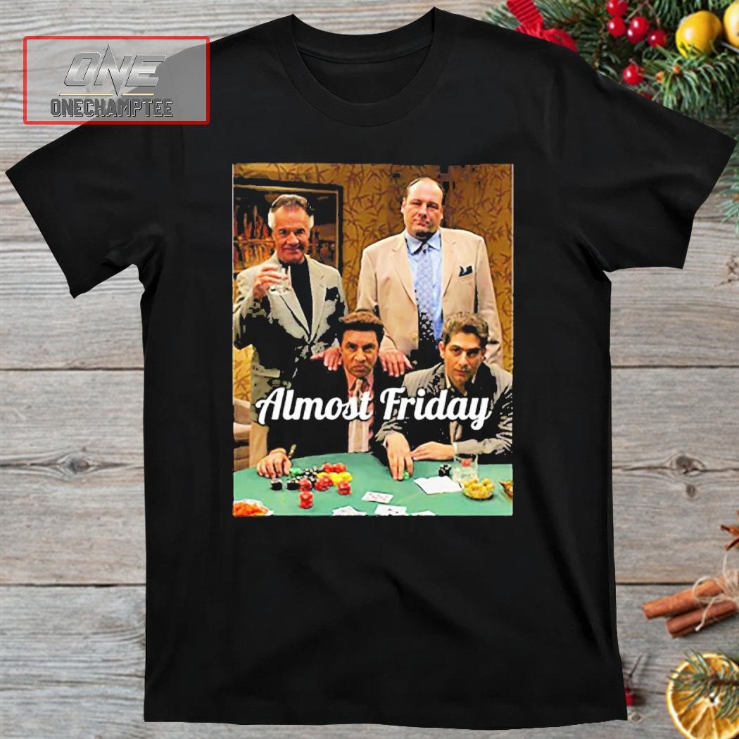 Almost Friday Poker Table Shirt