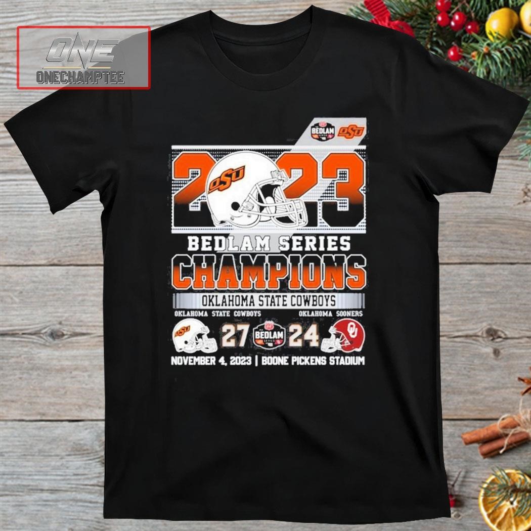 Bedlam Series Champion 2023 Oklahoma State Cowboys Shirt
