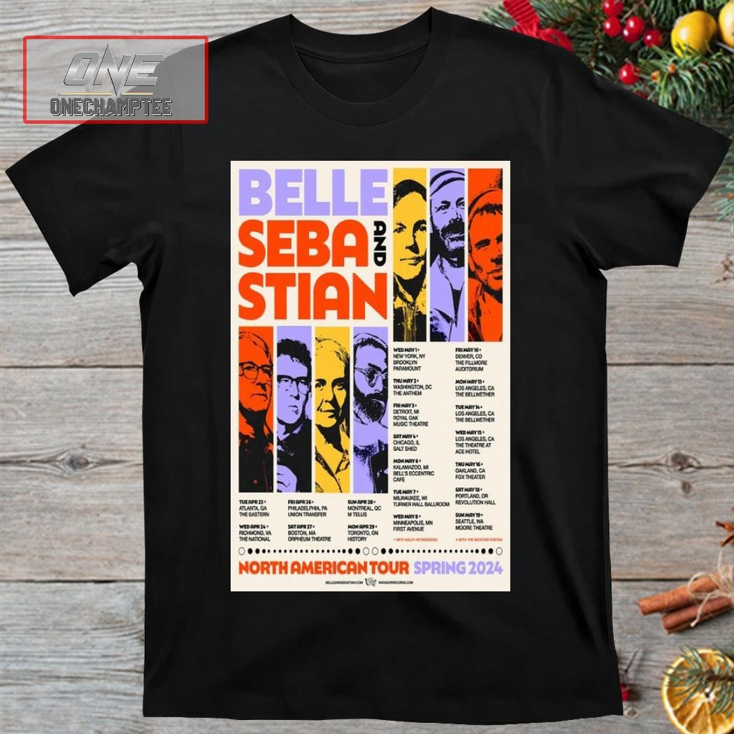 Belle And Sebastian 2024 North American Spring Poster Shirt