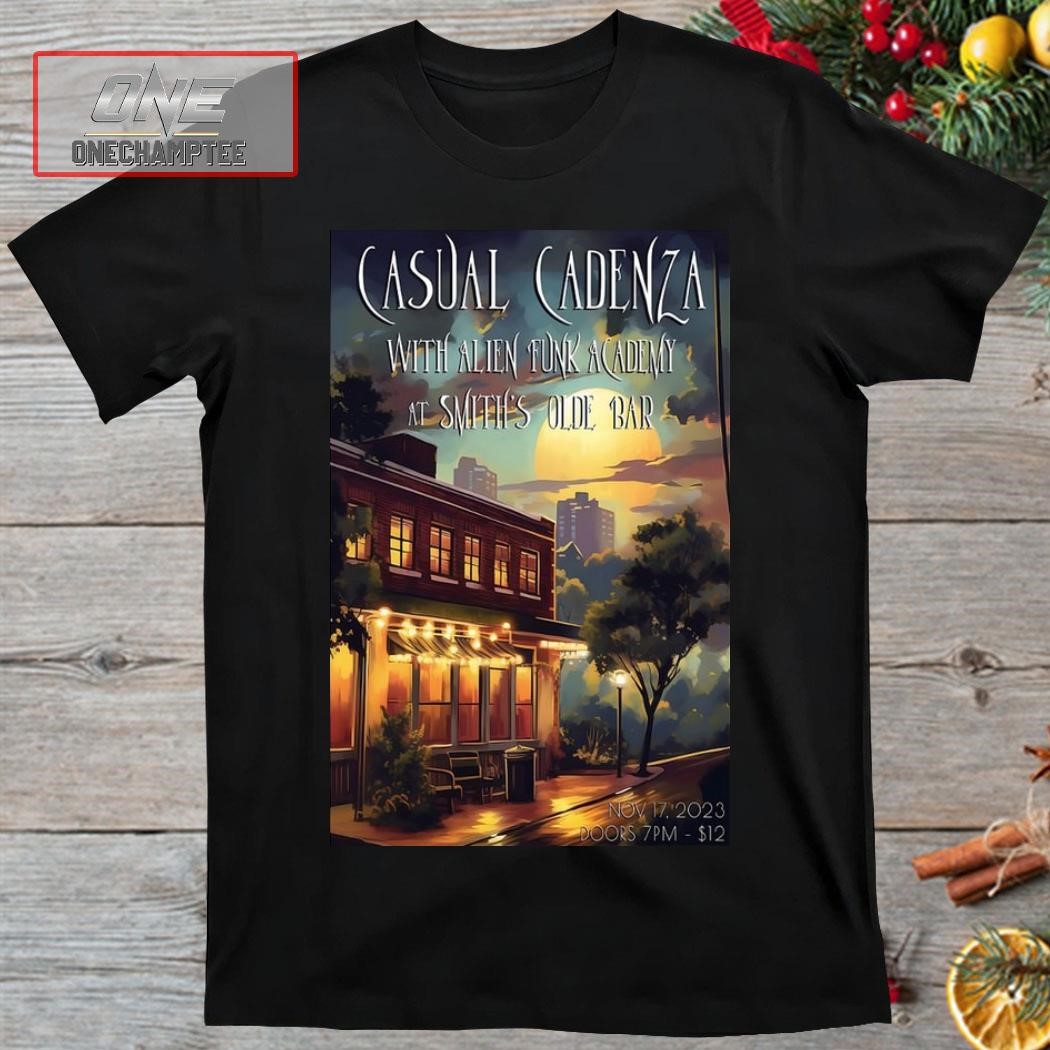 Casual Cadenza Shows Atlanta Center Stage Nov 17, 2023 Poster Shirt