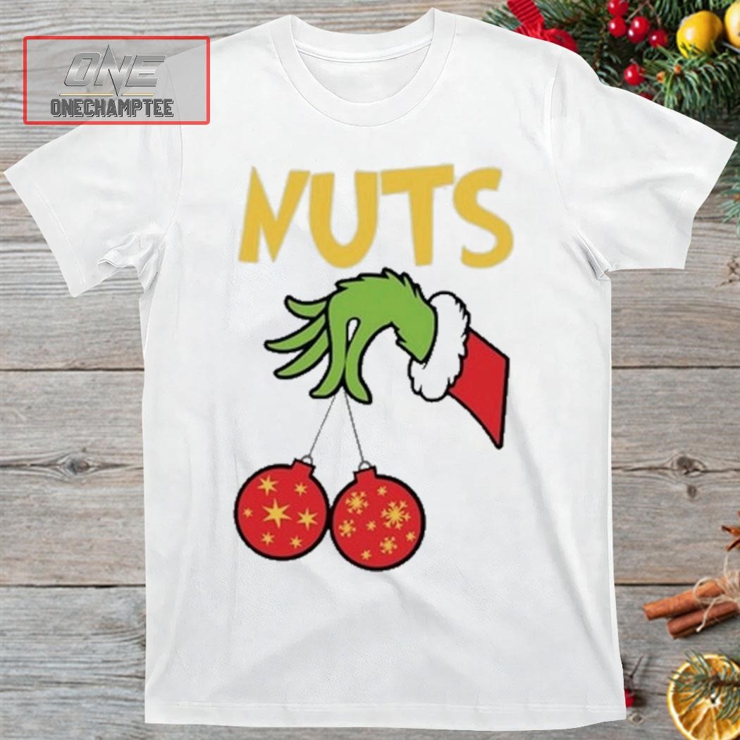 Chest Nuts Matching Chestnuts Funny Christmas Couples Nuts Baby Shirt