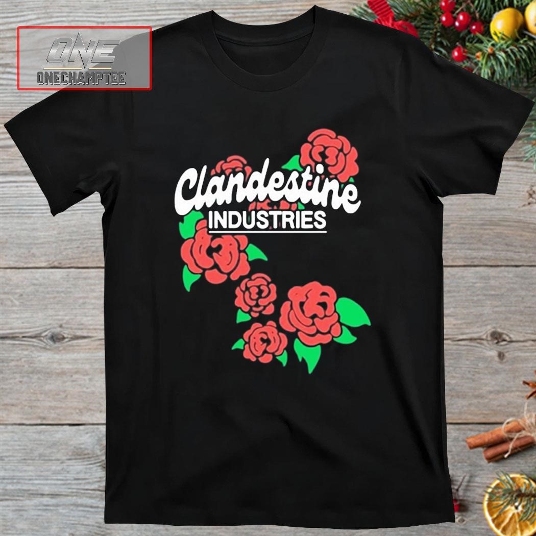 Clandestine Industries Band Of Roses Shirt