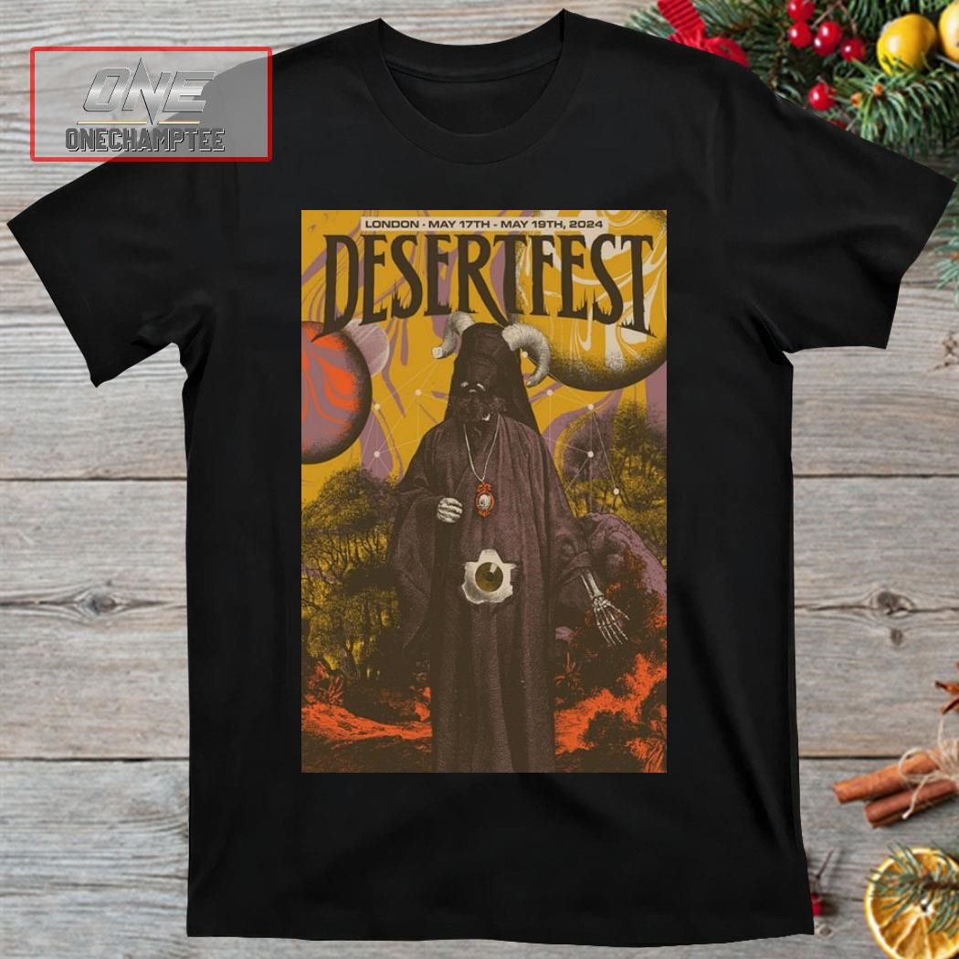 Desertfest May 17-19, 2024 London, England Poster Shirt