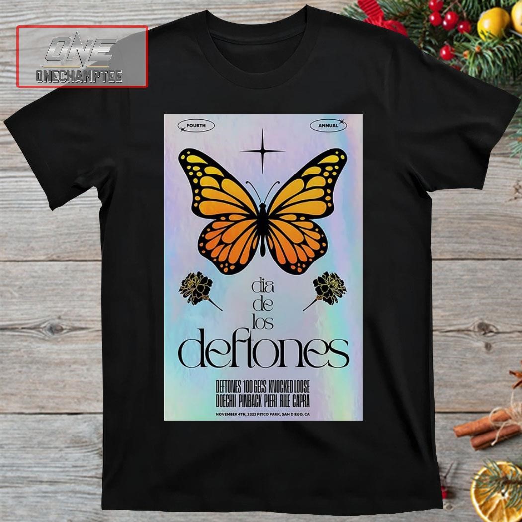 Dia de los Deftones 2023 Petco Park Insider San Diego Show Poster Shirt