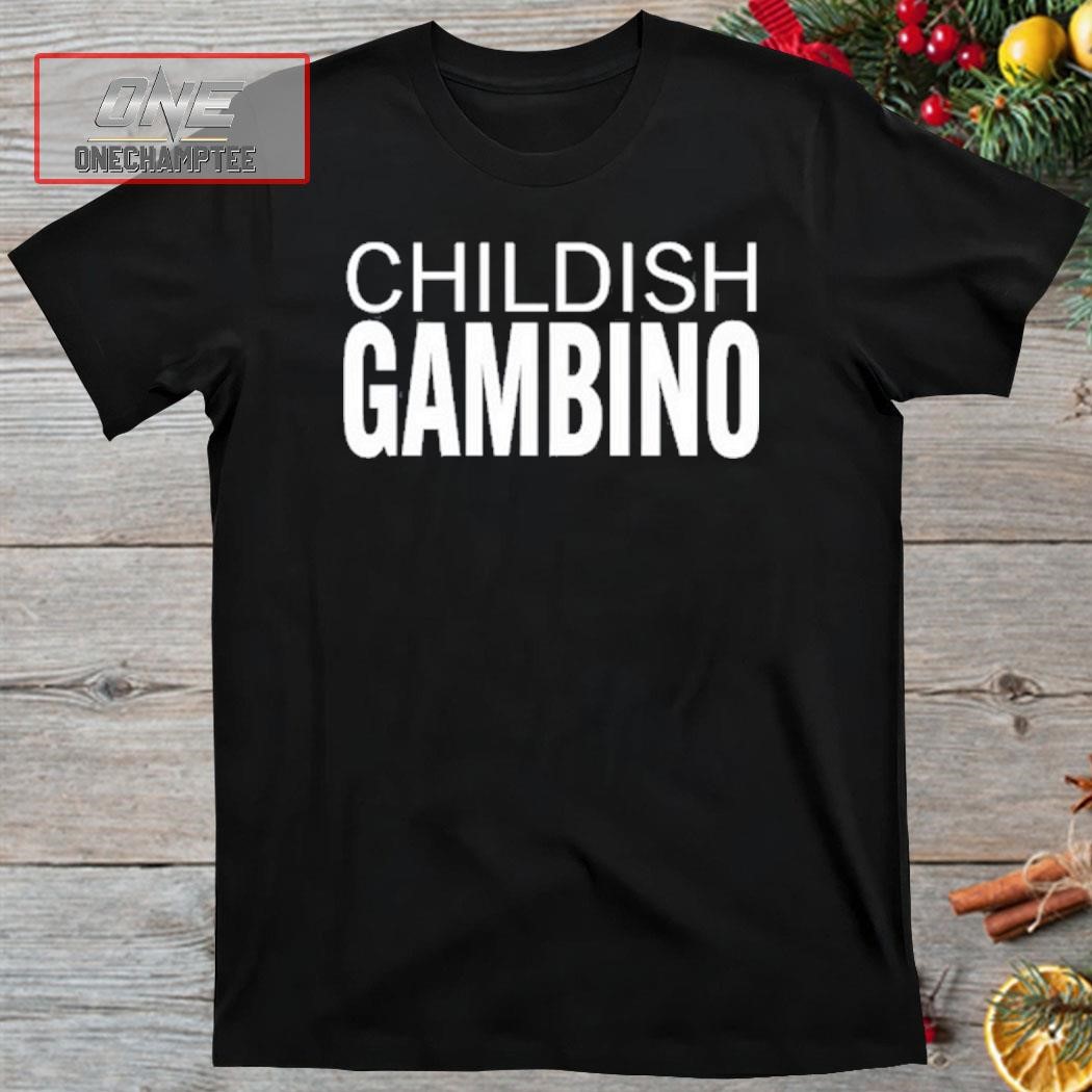 Childish gambino hot sale champion shirt