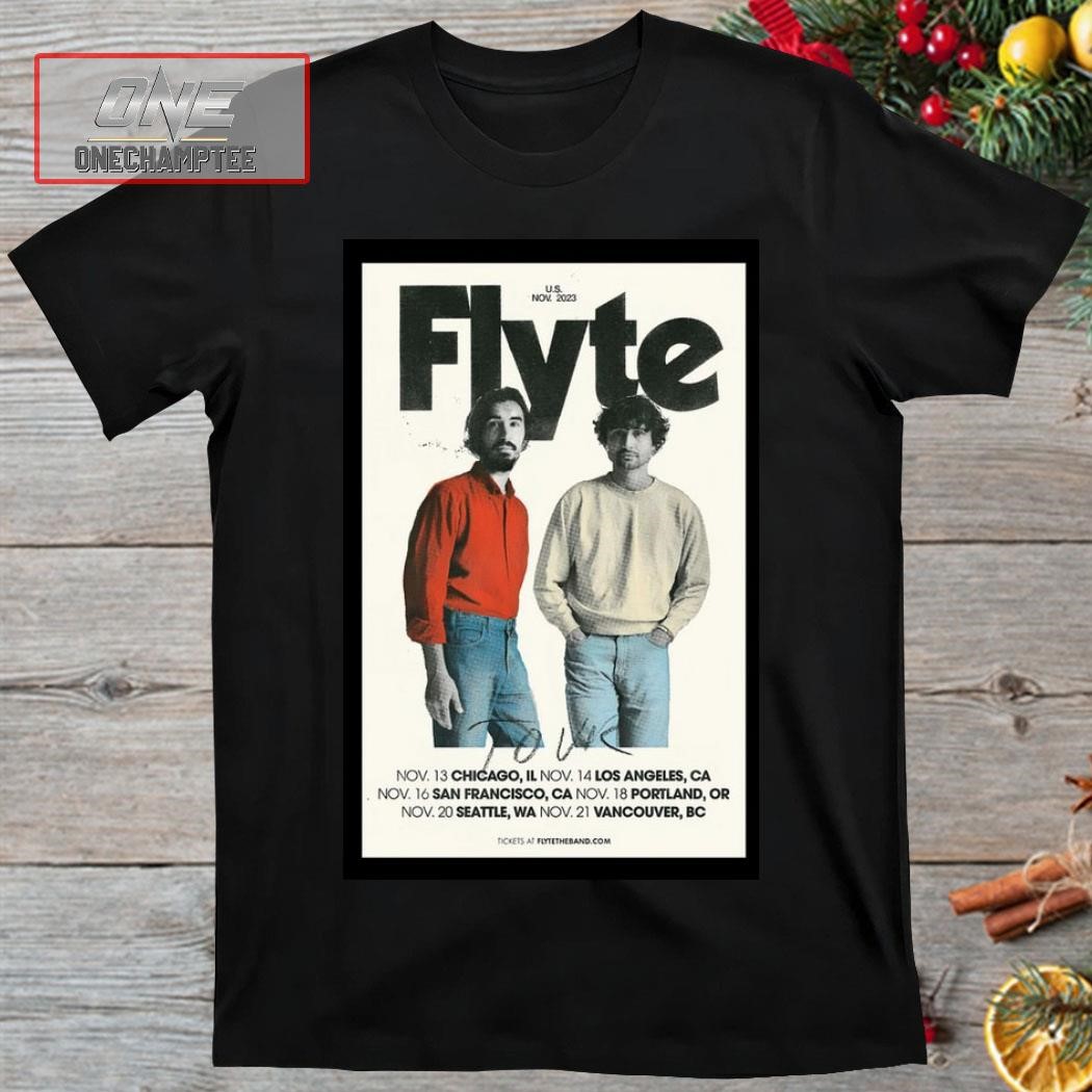 Flyte Nov 20 2023 Seattle WA Event Poster Shirt