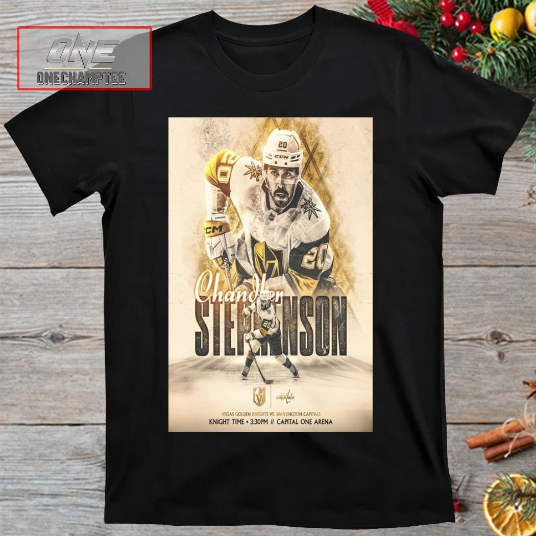 Golden Knights Vs. Capitals Game Day 2023 Poster Shirt