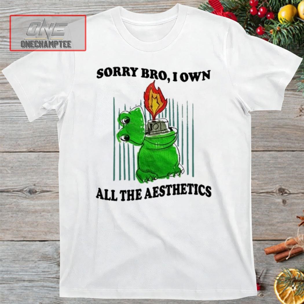 Jmcgg Sorry Bro I Own All The Aesthetics Shirt