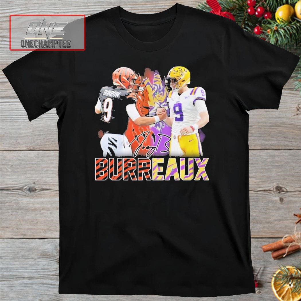 Joe Burrow JEAUX LSU Signature Shirt