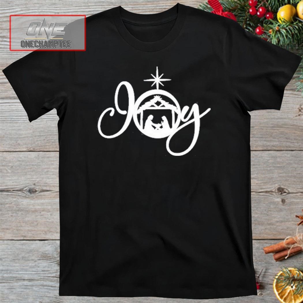 Joy Nativity Christmas Shirt