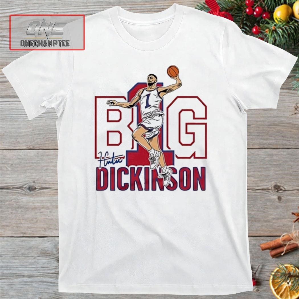 Kansas Baskeball Hunter Big Dickinson Shirt