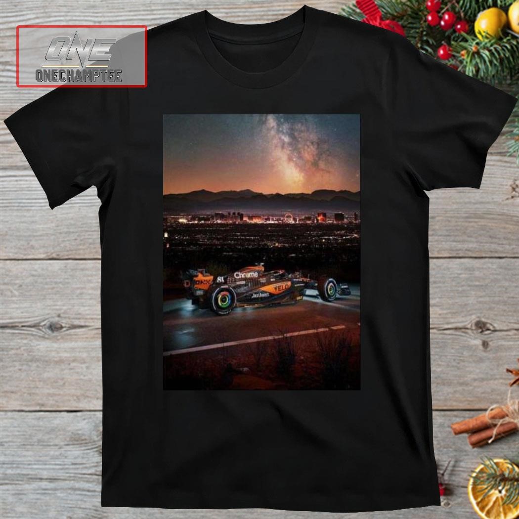 Made For The Big Occasion McLaren F1 Is Here And Ready For The Las Vegas GP Home Decor Poster Shirt