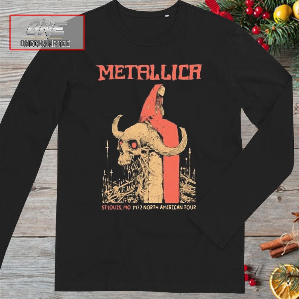 Metallica North American Tour 2023 St. Louis Shirt, hoodie, longsleeve,  sweatshirt, v-neck tee