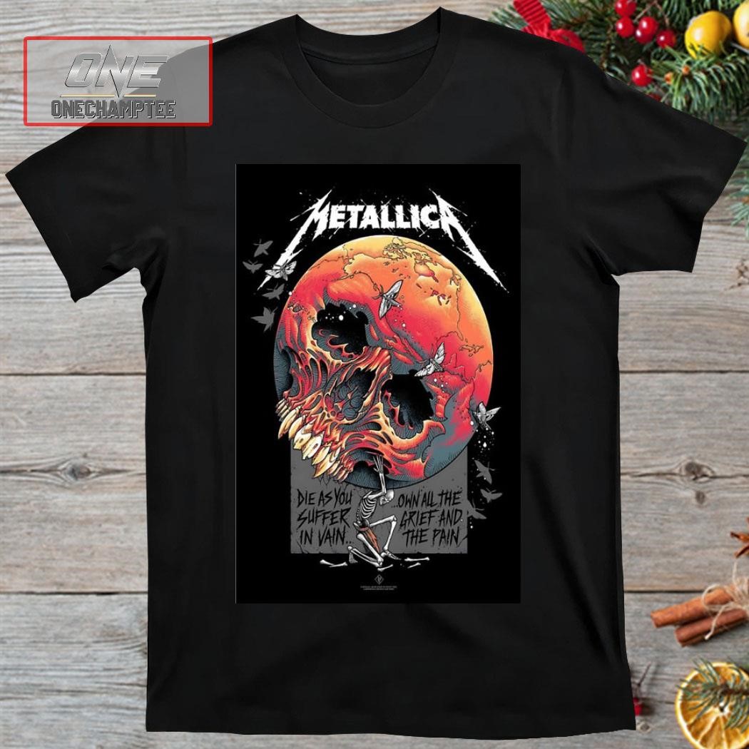 Metallica Atlas Rise 2023 Poster Shirt