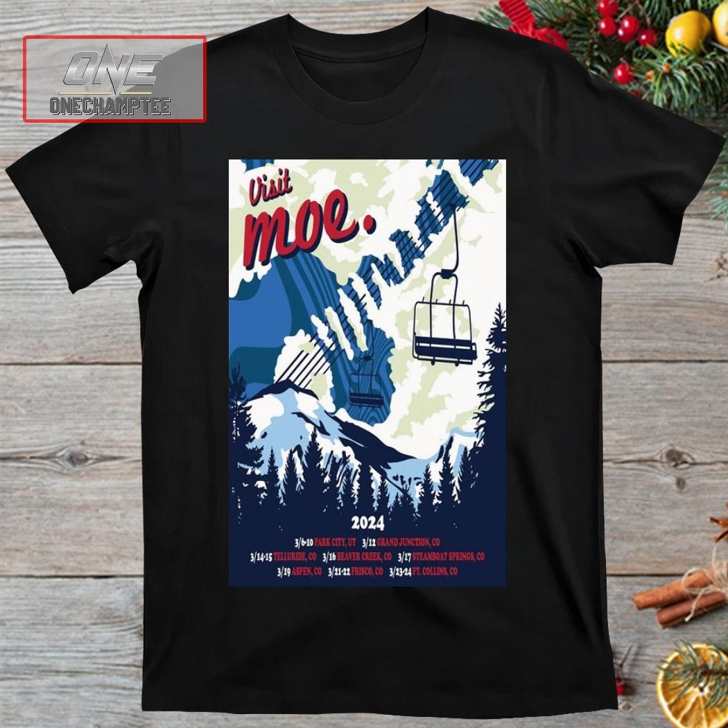 Moe Ski Tour 2024 Poster Shirt