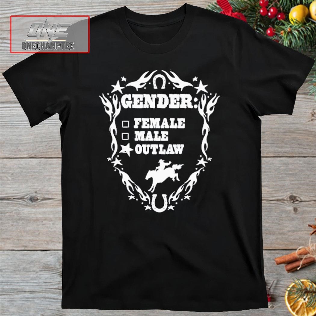 Oatmilklady Gender Female Male Outlaw Shirt