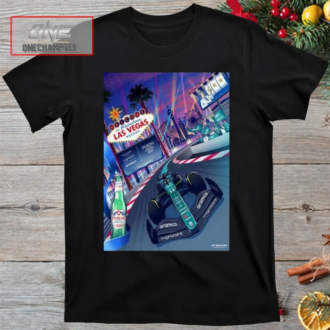 Over 40 Years Later It Is Back Las Vegas GP 2023 And Aston Martin F1 Is Ready Home Decor Poster Shirt