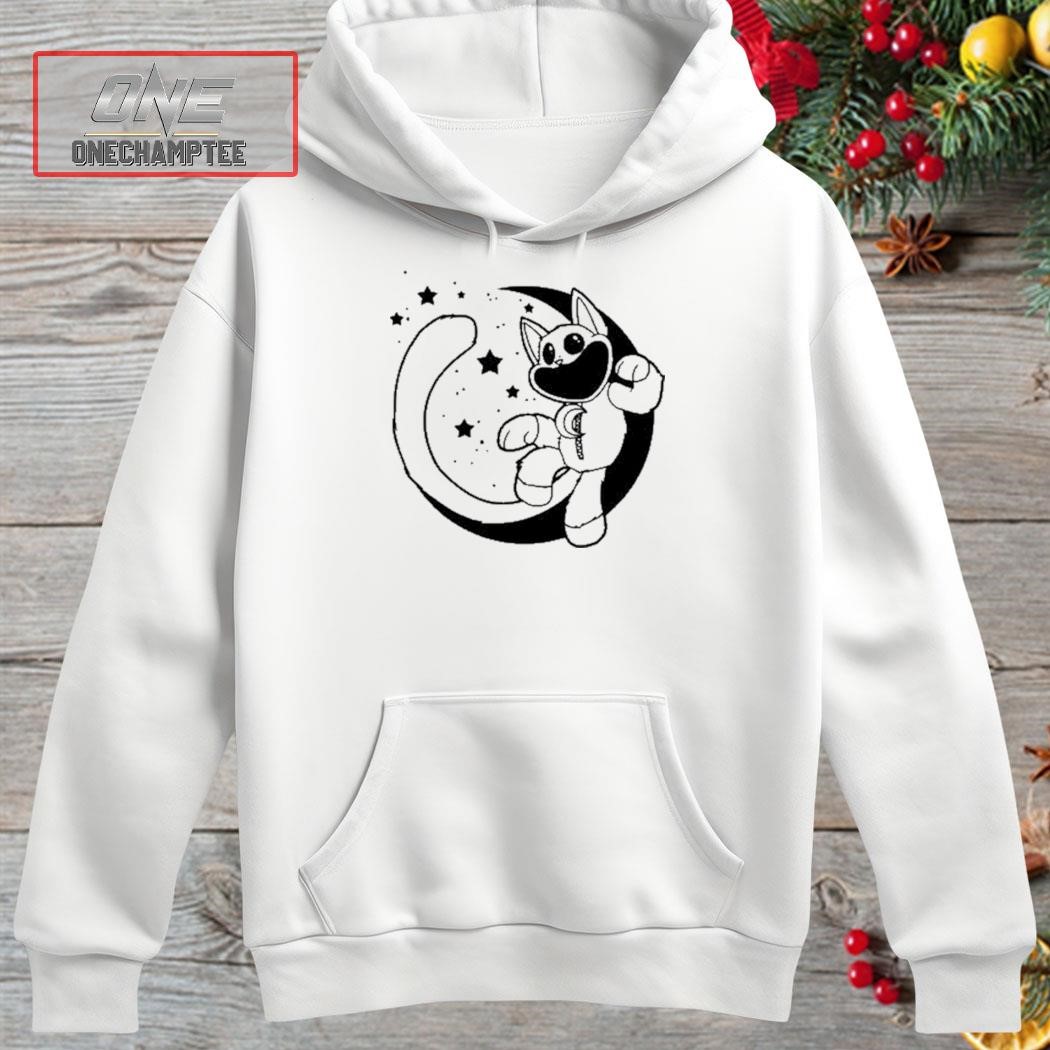 Official poppy Playtime Merch Catnap Face T-Shirt, hoodie, sweater